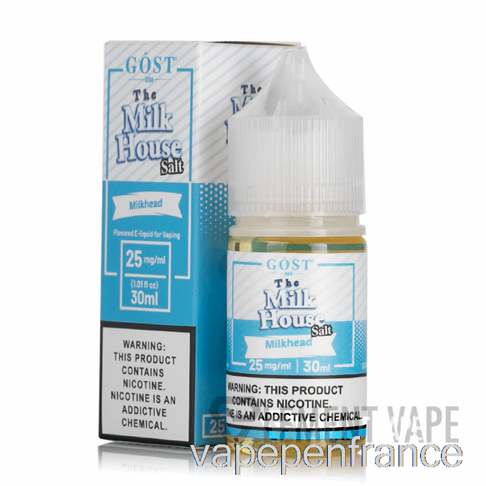 Sels De Tête De Lait - La Maison Du Lait - Vapeur Gost - Stylo Vape 30 Ml 50 Mg